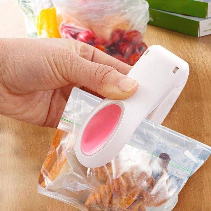 Portable Mini Bag Sealing Machine – USB Rechargeable Handheld Food Packet Sealer