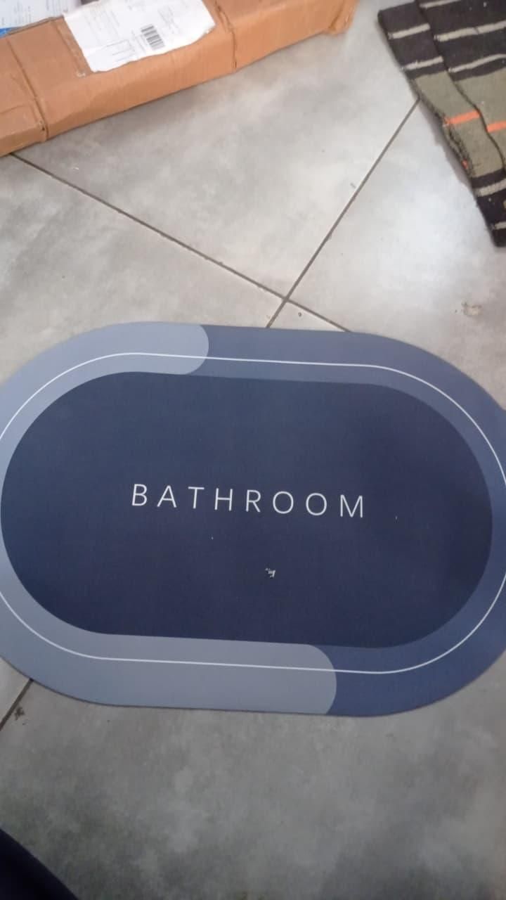 Quick Drying Water Soak Bathroom Mat & Water Absorbent Door Mat, Floor Mat, Doormat (Pack of 2)